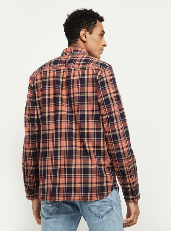 Men Checked Casual Shirt