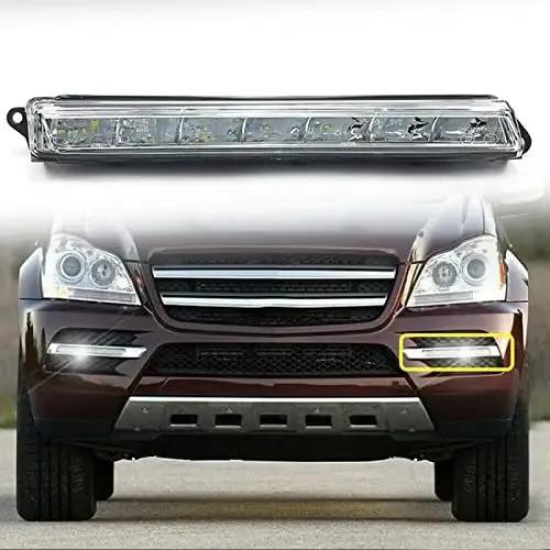 Car Craft Fog Lamp Fog Light Drl Led Drl Compatible With Mercedes Gl W164 2007 2012 Fog Lamp Fog Light Drl Led Drl Right 1649060451