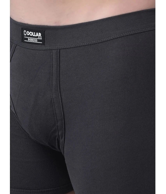 Pack of 2 Dollar Bigboss Assorted Solid Cotton Blend Men Trunk - None