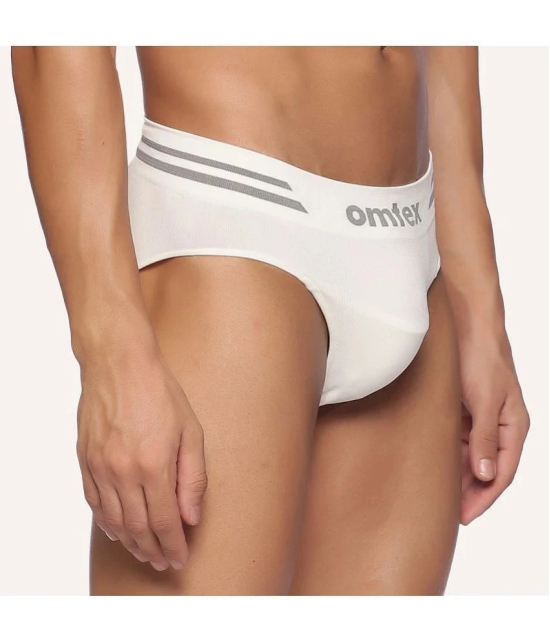 Omtex Multicolor Spandex Mens Briefs ( Pack of 2 ) - None