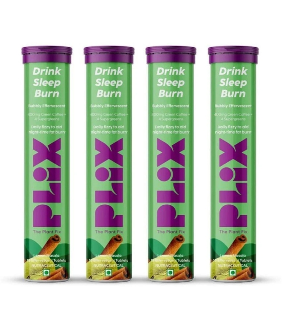 The Plant Fix Plix Drink Sleep Burn with Green Coffee(4 x 15 Tablets)