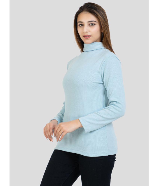 YHA Cotton Blend Blue Pullovers - Single - None