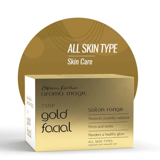 Gold Facial Kit-Salon Kit / All Skin