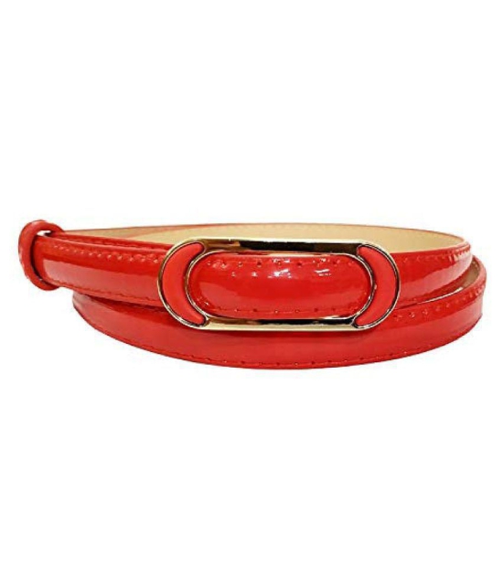 Livosorb, Dehradun Red PU Casual Belt - None