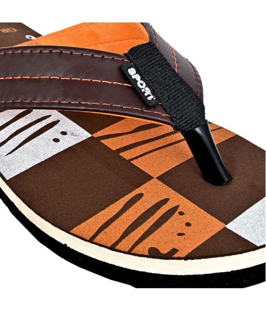 GRASS WALK - Brown Mens Daily Slipper - None