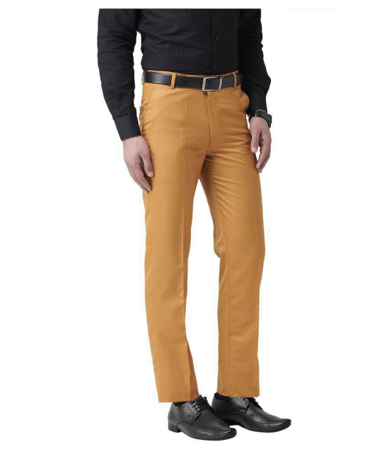 Hangup Yellow Regular -Fit Trousers - None