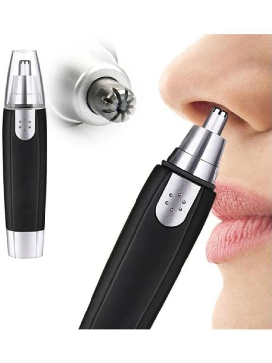 DHSMART 3In1Electric Nose Hair Trimme Metal Polish Block Painless Nose and Ear Hair Trimmer Eyebrow Clipper 1 no.s