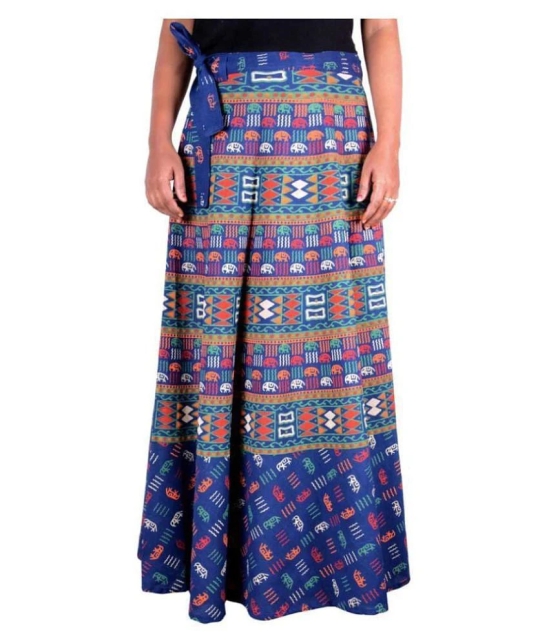 Rangun Cotton Straight Skirt - Multi Color - 50