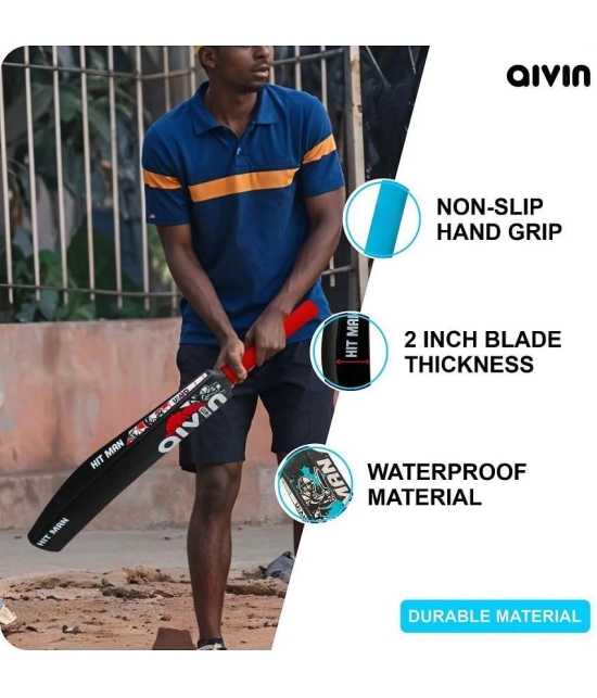 Aivin Hit-Man Black / Blue Cricket Bat No. 7 - SH