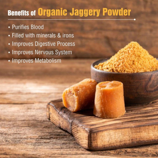 Orgaq Organicky Organic Jaggery Powder (Gud Powder)