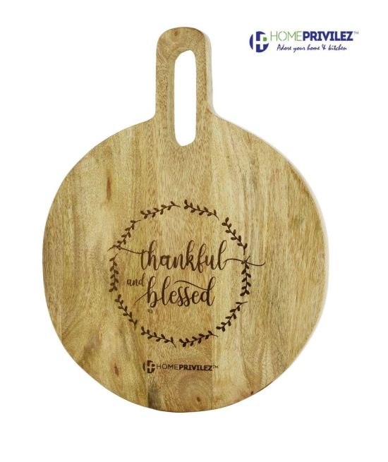 Round Wooden Chopping Board/ Cutting Board /Serving Board