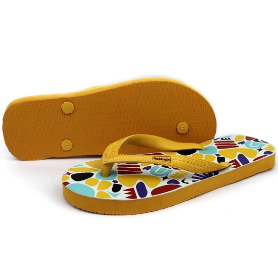 TwistedGeo Yellow Flip-Flops (Men)