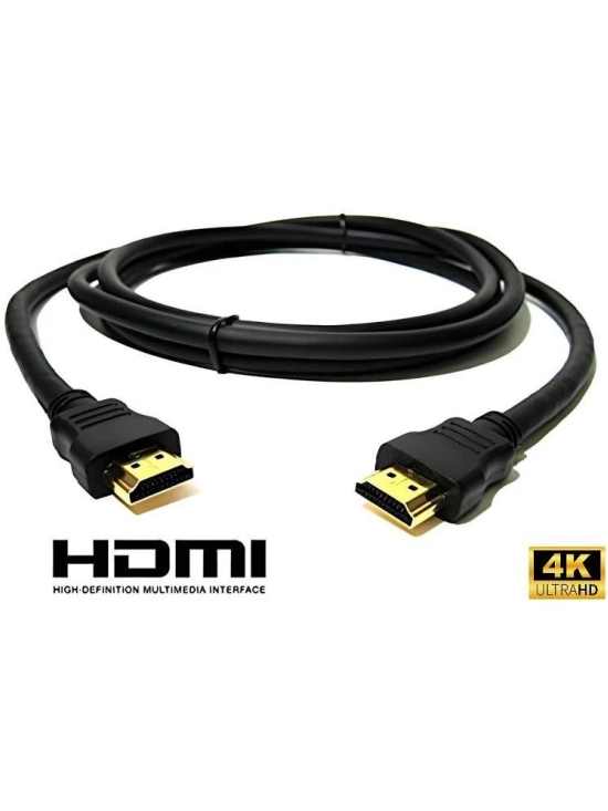 UGPro 1.5m HDMI 4k Ultra HD Gold Plated Durable Male-to-Male Cable - Black