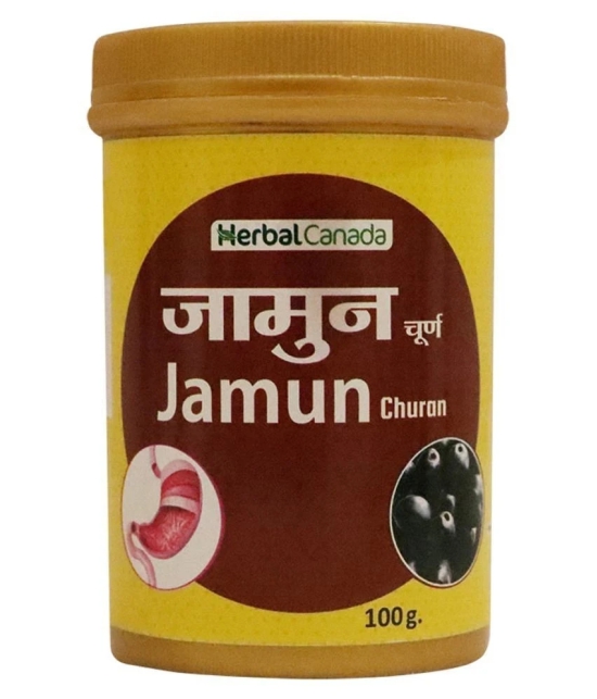 Herbal Canada Jamun Powder (Churn) 100g (Pack Of 2) Powder 100 gm Pack Of 2