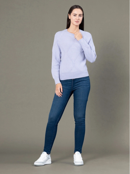 RedTape Round Neck Sweater for Women |  Everyday Comfort