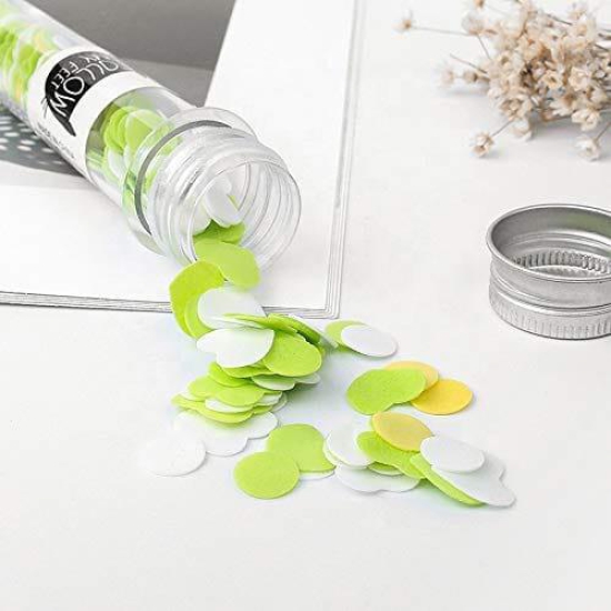 SHANAYA 6 Pieces Travel Soft Paper Soap Flower Design Tube Shape Bottle (Assorted/Random Colour)