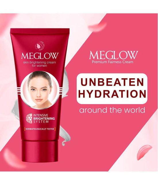 Meglow Fairness Cream for Women 50g (Pack of 3) 3 (150 g)