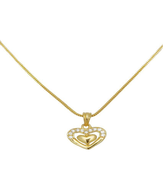 gilher - Gold Plated Chain ( Pack of 1 ) - Golden