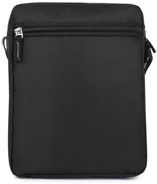 Da Tasche Black Printed Messenger Bag - Black