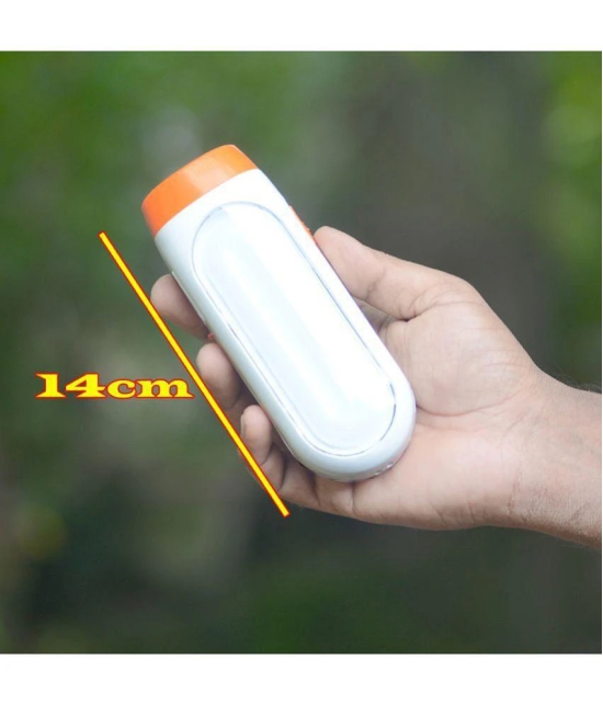 JMALL - 10W Rechargeable Flashlight Torch ( Pack of 1 )