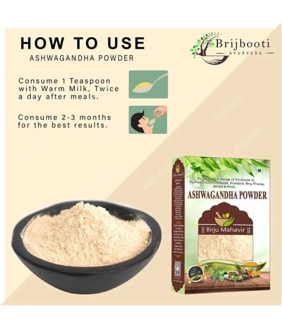 Brijbooti Ashwagandha Root - 200 Gm | Helps Fight Anxiety & Stress | Improve Energy & Stamina