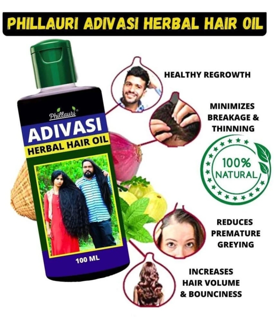 Phillauri - Anti Hair Fall Almond Oil 200 ml ( Pack of 2 )