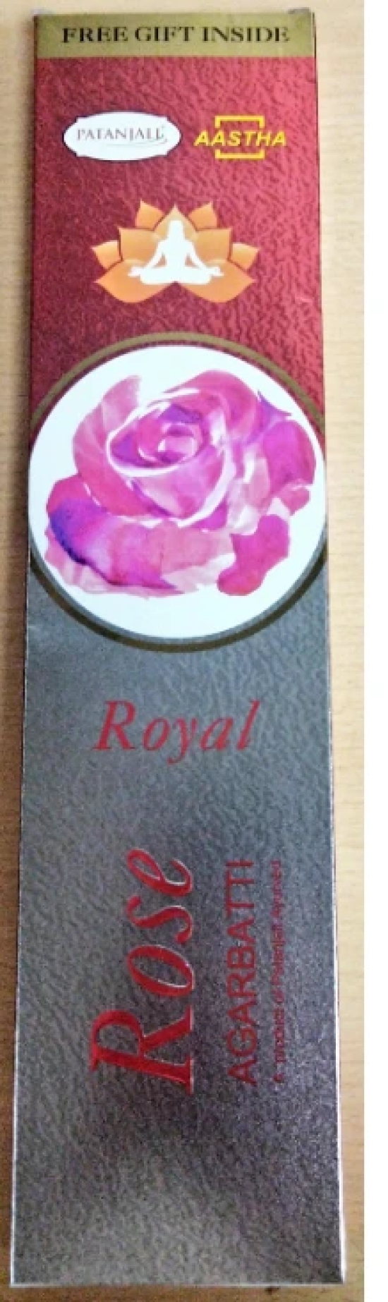 AASTHA ROYAL ROSE AGARBATTI -100 GM