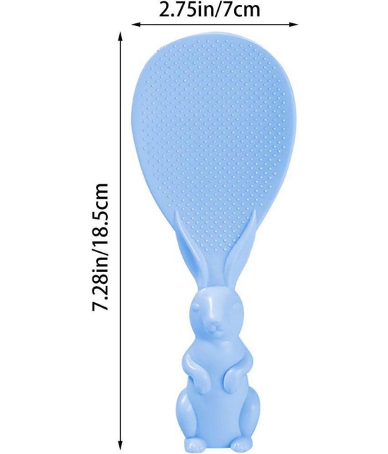 TISYAA - Blue Virgin Plastic Spreader Spatula ( Pack of 1 ) - Blue