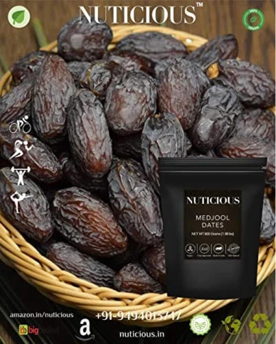 NUTICIOUS Medjool Dates-900gm