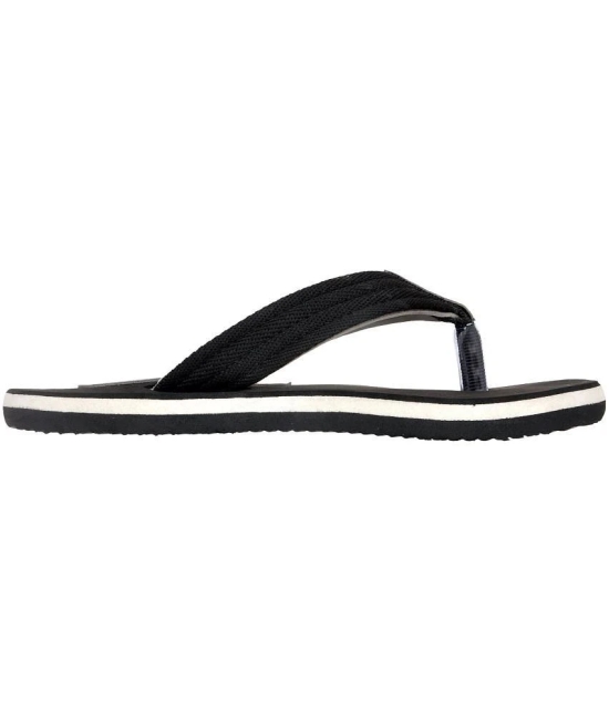 Altek - Black Mens Thong Flip Flop - None