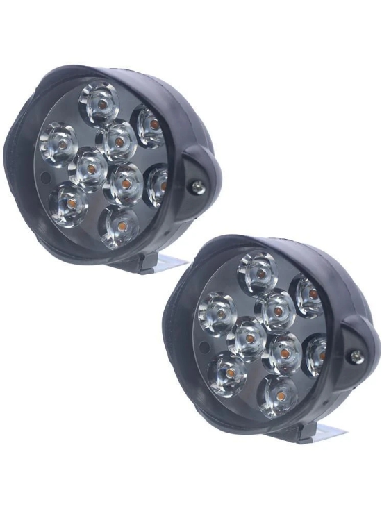 JMALL Front Left & Right Fog Light For All Car and Bike Models ( Set of 2 )