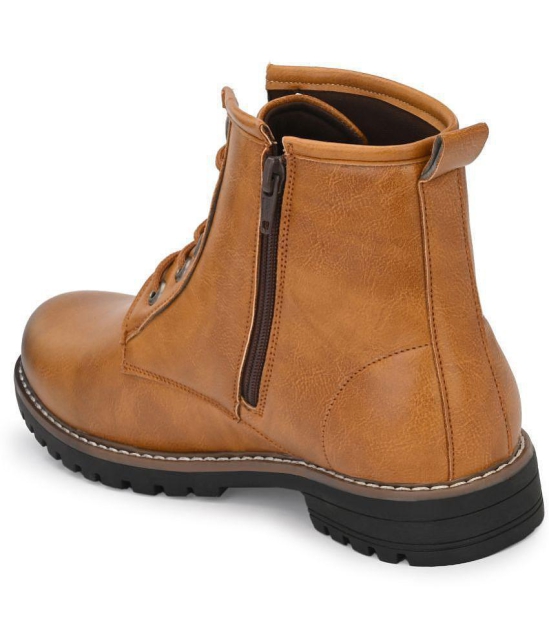 Leeport - Tan Mens Casual Boots - None