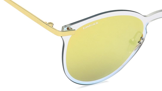 Gold Round Women Sunglasses (M215PK1FN|51)