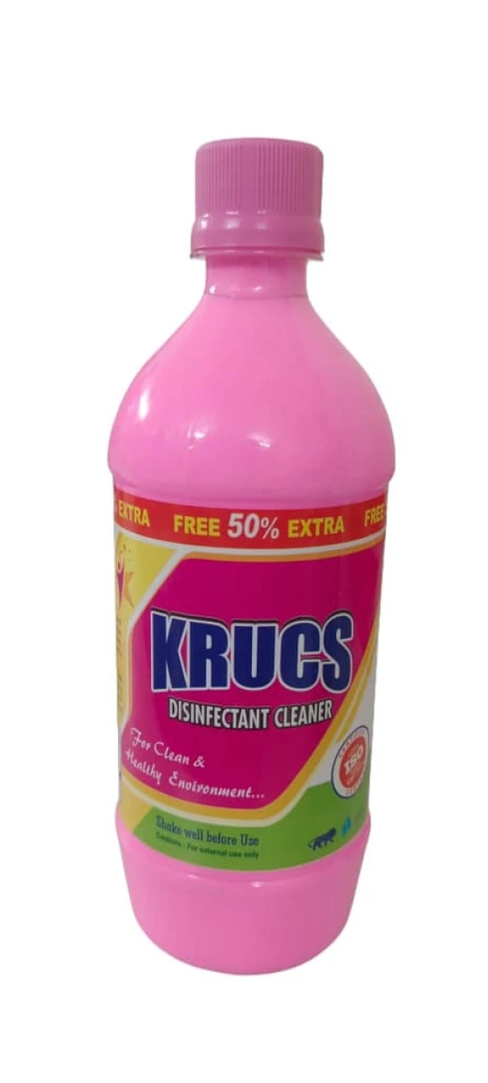 600ml Bottle of KRUCS Disinfectant Floor Cleaner