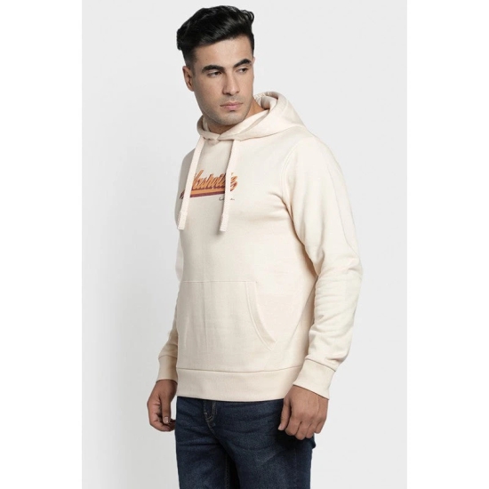 Mens Ecru Hoodie