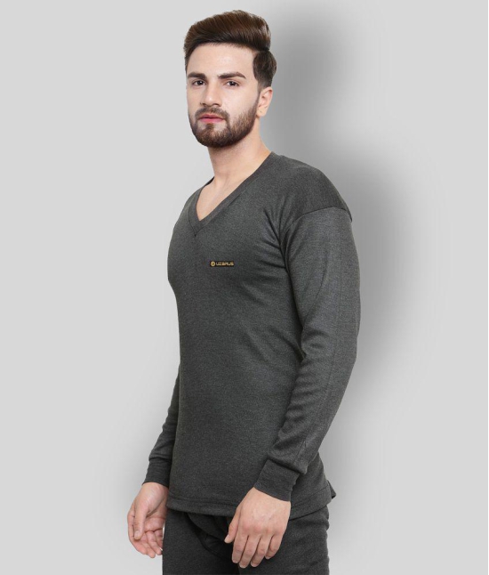 Uzarus - Black Cotton Blend Mens Thermal Tops ( Pack of 1 ) - None