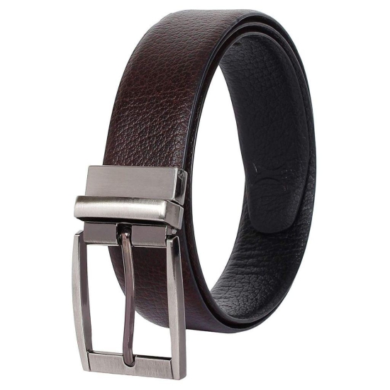 SWHF Premium Genuine Leather Belt for Men with Metal Buckle | Formal Belt | Casual | Black | Durable | Adjustable | Soft | Genuine Leather |