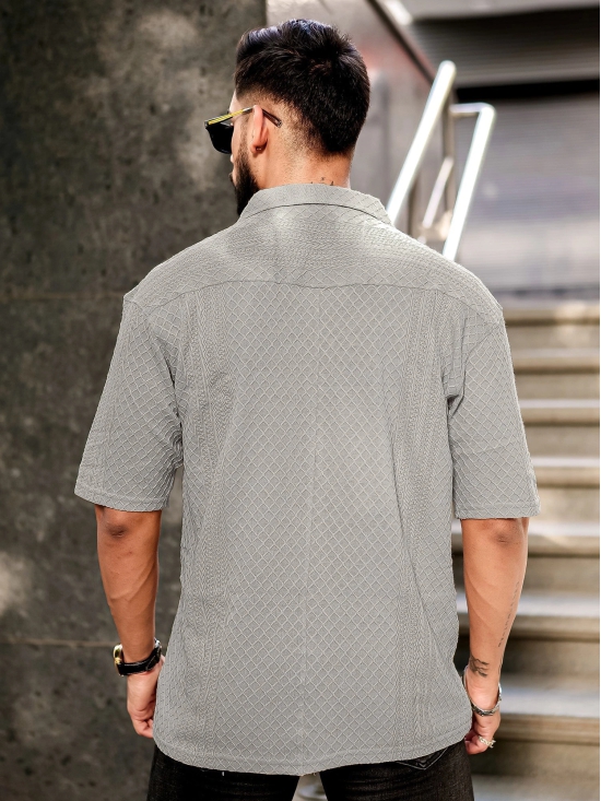 Cubic Grey Shirt-S / Grey