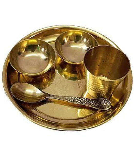 DvR ClicK - Pooja Thali Set 5 cm ( Pack of 1 )