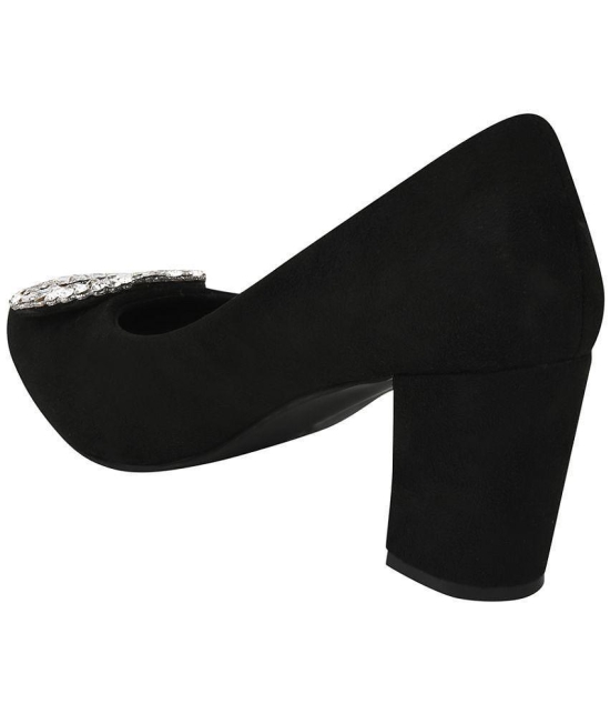 Shoetopia - Black Women''s Pumps Heels - None