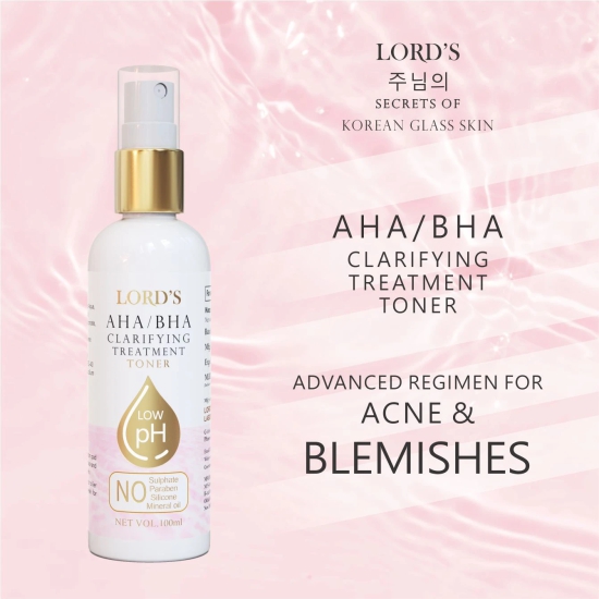 Lord’s AHA/BHA Clarifying Treatment Toner (100ml)