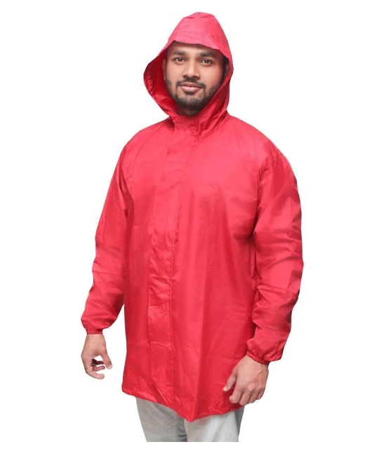 Goodluck Red Rain Jacket - XL