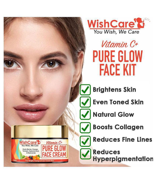 WishCare Vitamin C Pure Glow Face Cream for Women & Men Day Cream 50 gm