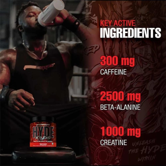 ProSupps Hyde Xtreme 30 Servings-Fruit Punch / Iron Asylum (Official Importer)