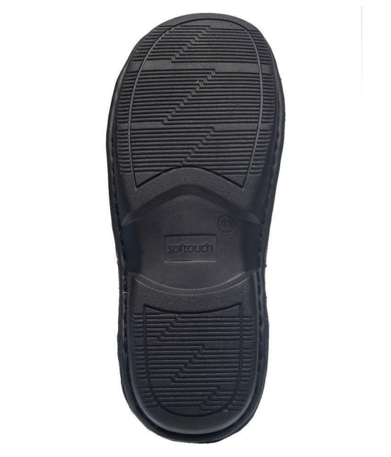 KHADIM Black Flip Flops - 9