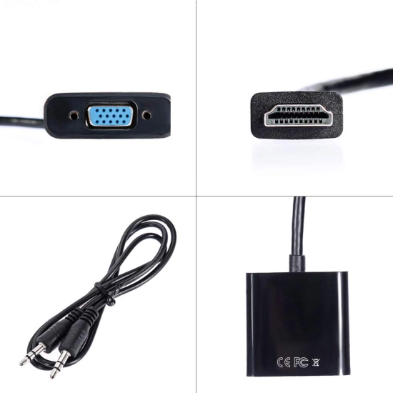 Lapster HDMI to VGA Adapter Cable - 1 Piece