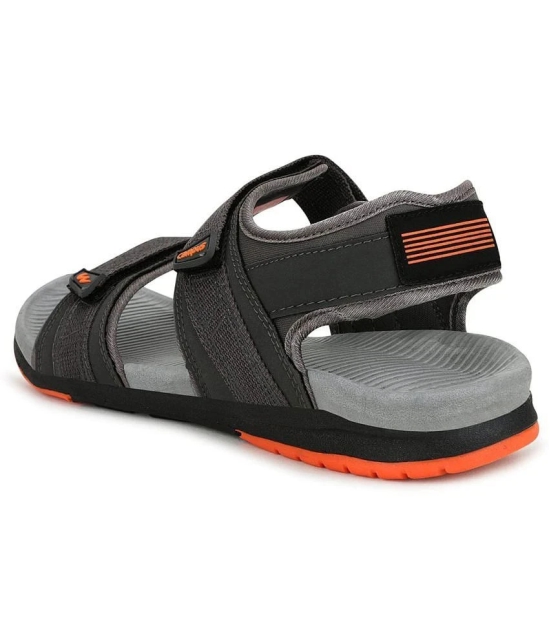 Campus - Dark Grey Mens Floater Sandals - None