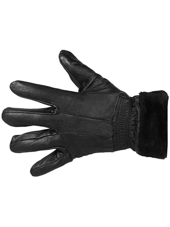 ZAYSOO Full Fingers Pure Leather Riding Gloves ( Pair of 1 ) - XL