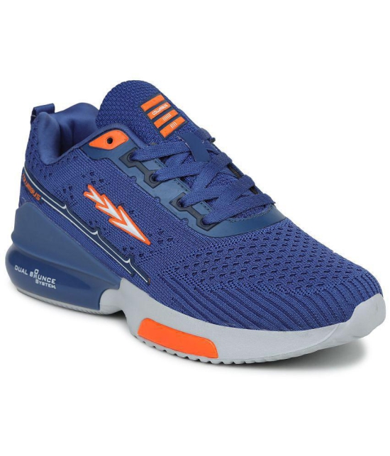 Columbus - ESCORT PLUS Sports Blue Men's Sports Running Shoes - None