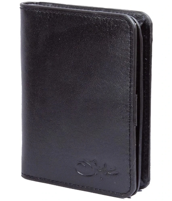 STYLE SHOES Leather Black Womens Bi Fold Wallet ( Pack of 1 ) - Black